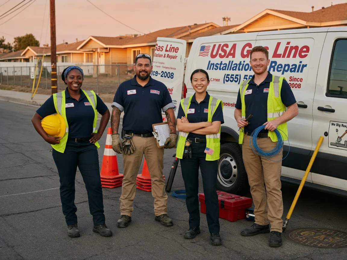 Gas Line Installation company in Rock Glen, PA